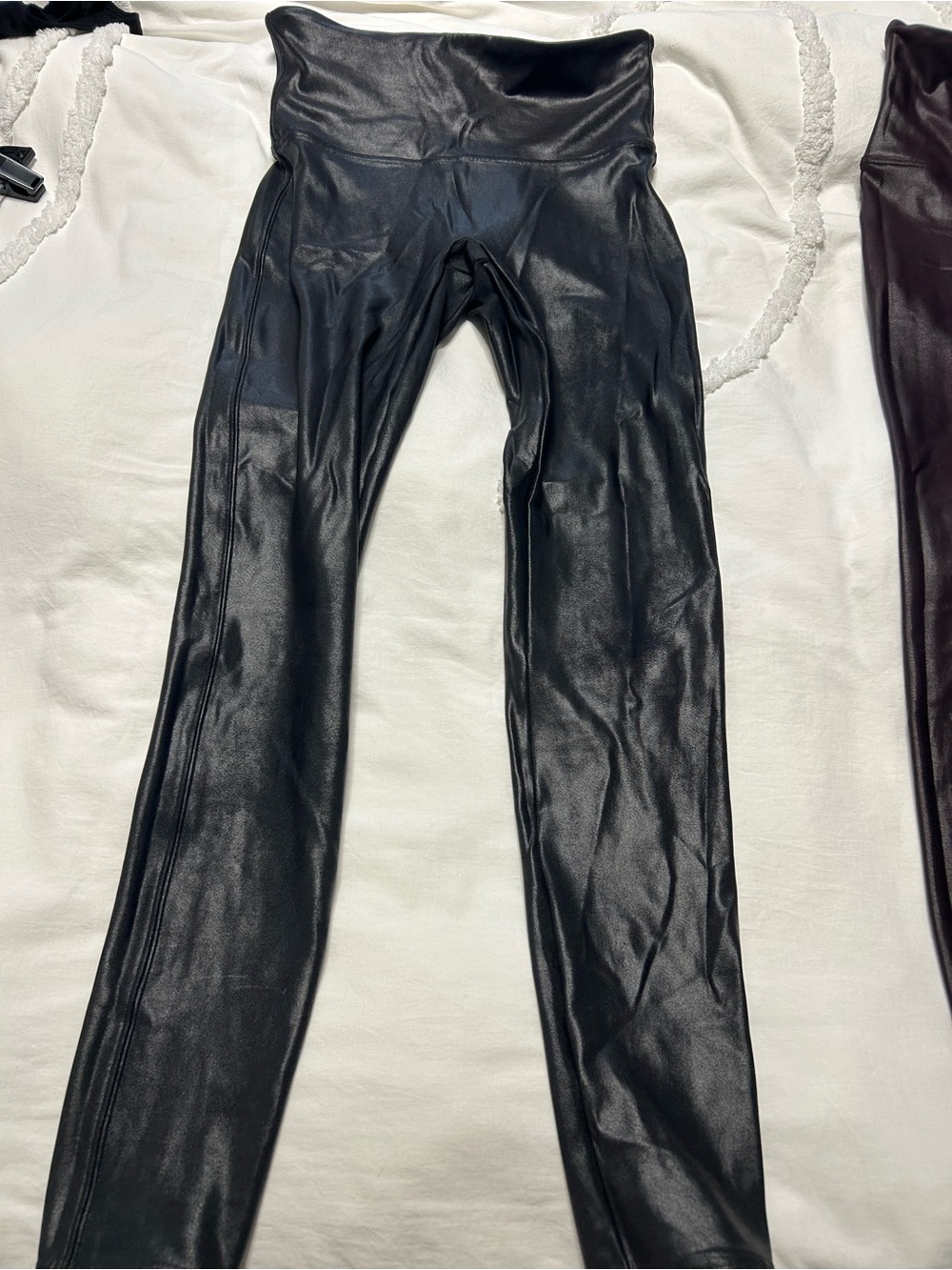Women’s Black Faux Leather Leggings
